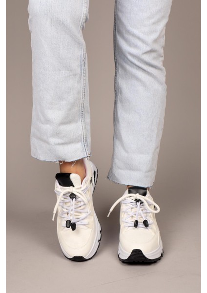 Sophıe Bağcıklı Sneakers Beyaz modelleri