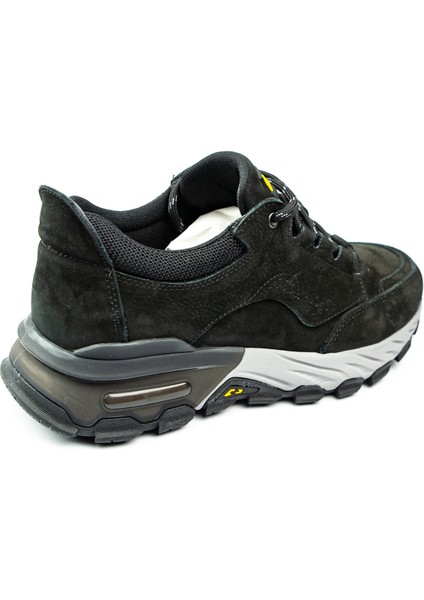 250011 Siyah Nubuk Deri Erkek Günlük Ayakkabı fırsatları