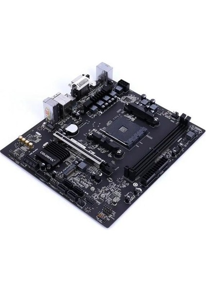 Battle-Ax B450M-HD V14 Ddr4 Hdmı-Dvı Pcıe 3.0 Am4 Matx