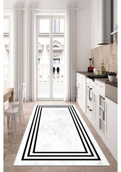 Yıkanabilir Yumuşak Süngerli Kolay Temizlenir Kaymaz Pamuk Taban Dijital Baskılı Koridor Mutfak Halı fiyatları