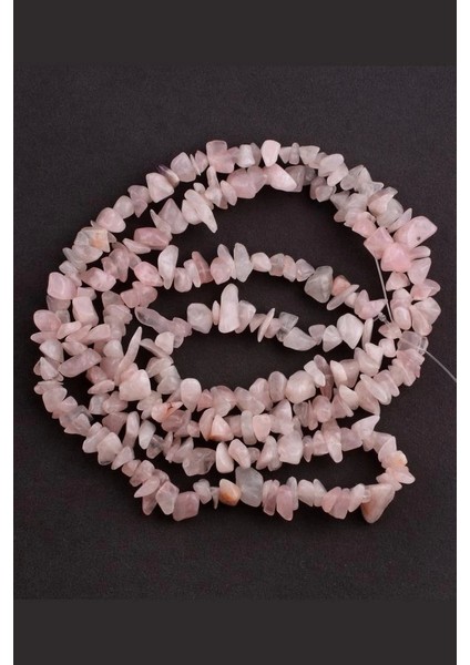 Pembe Kuvars Kırıktaş Dizi 80 cm