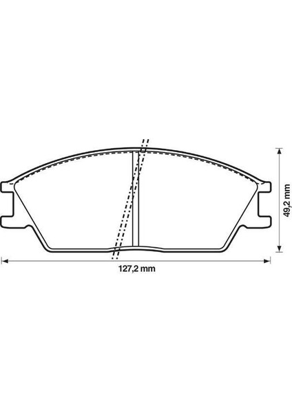 Hyundai Getz Ön Fren Balata (2002-2011) 1.6, 1.3, 1.4, 1.5 Crdı CM00199
