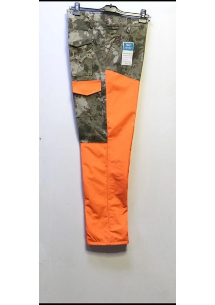 Kışlık Termal Polarlı Turanjlı Kamuflaj Çulluk Avcı ve Yuruyuş Pantolonu Pacalar Su Decirmez