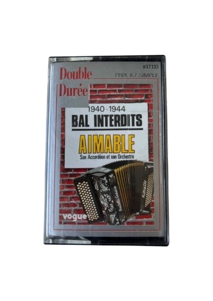 Aimable Son Accordéon Et Son Orchestre – 1940-1944 Bals Interdits Akordeon Kaset