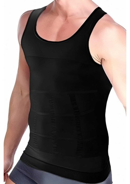 Erkek Vücut Şekillendirici Göğüs ve Göbek Toparlayıcı Sıkılaştırıcı Nefes Alan Atlet Korse modelleri