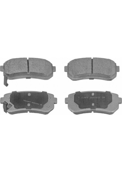 Hyundai I30 Arka Fren Balatasi (2007-2011) 1.6, 1.4, 1.6 Crdı CM00209