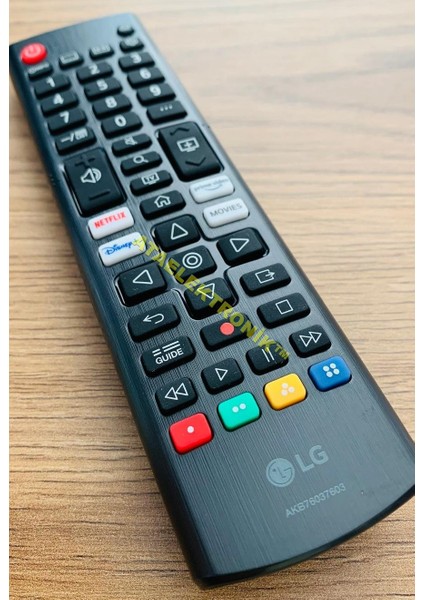 %100 ORJİNAL >>> LG Akb76037605 / 50up75006lf / 43up7000pua / 32lm577bpu Lcd Led Tv Kumandası AKB76037603 netflix disney tuşlu