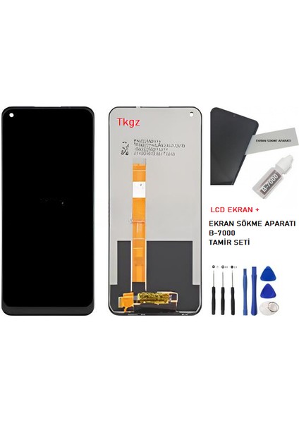 Oppo A54 Lcd Ekran Dokunmatik Orijinal Kalite + B-7000 + TAMİR SETİ