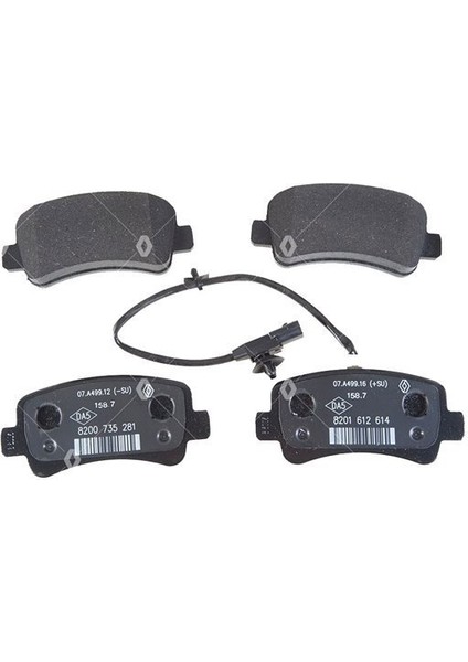 Renault Master Arka Fren Balatasi (2008-2023) 2.3 Dcı CM00391