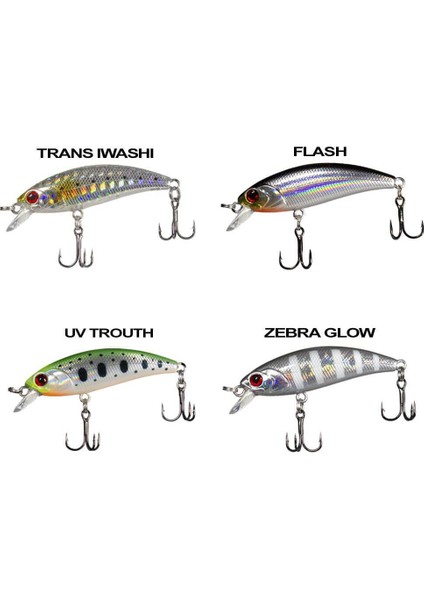 Baby Minnow Sinking 5cm 4.5g Suni Yem modelleri