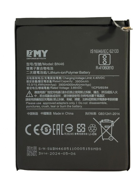Xiaomi Redmi Note 8 Batarya 3900MAH BN46