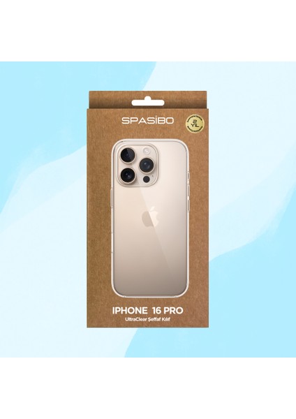 Apple iPhone 16 Pro Ultraclear Şeffaf Kılıf