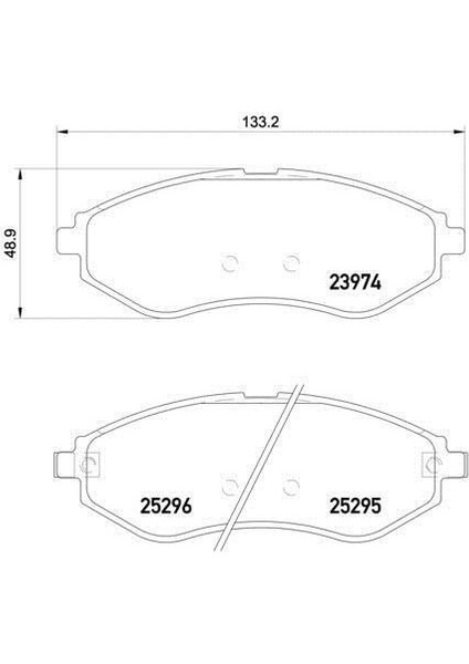 Chevrolet Aveo Ön Fren Balata (2005-2011) 1.4, 1.2 CM00016