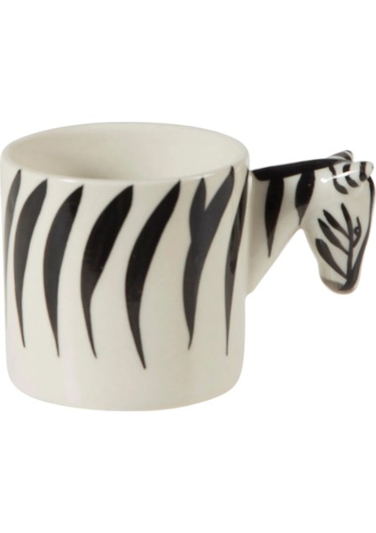 Mudo Home Zebra Wıld Kahve Fincanı