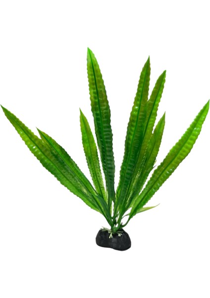 Akvaryum Dekor Bitkisi Yapay Bitki 22 cm