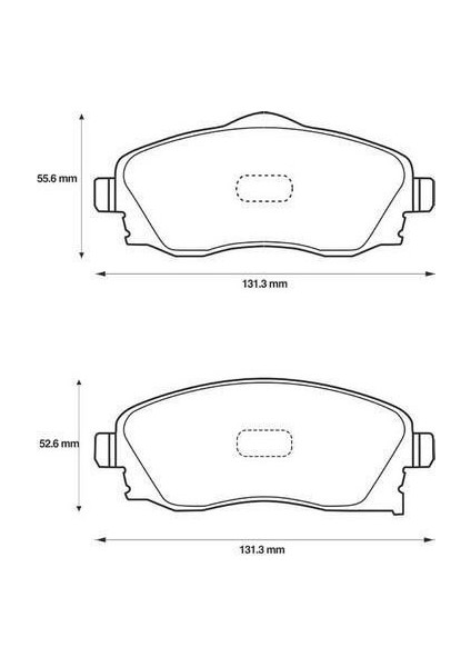 Opel Corsa Ön Fren Balata (2001-2006) 1.0, 1.4, 1.2, 1.3 CDTI 1605081
