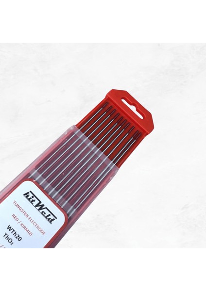Tungsten Elektrot Kırmızı 3.20 - 10 Adet
