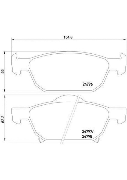 Honda Accord Ön Fren Balata (2009-2015) 2.0 CM00178 fiyatları