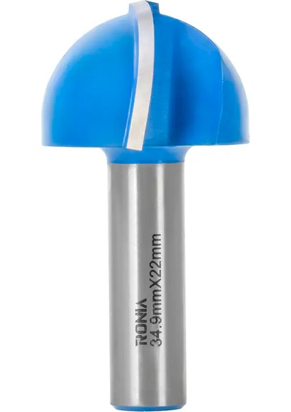 Ahşap Freze Bıçağı 02-34922012 Yuvarlak U Derz Kanal Açma Freze Ucu Sap 12 mm