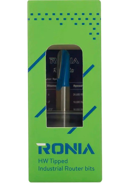 Ahşap Freze Bıçağı 02-08016008 Yuvarlak U Derz Kanal Açma Freze Ucu Sap 8 mm fırsatları
