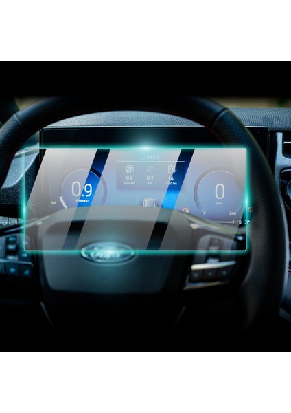 Ford 2024 Puma 12.8" Gösterge Paneli Için 9h Nano Ipg Proactive Ekran Koruyucu