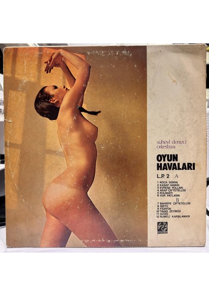 Süheyl Denizci Orkestrasi - Oyun Havalari 1973 Baskı Lp - Plak