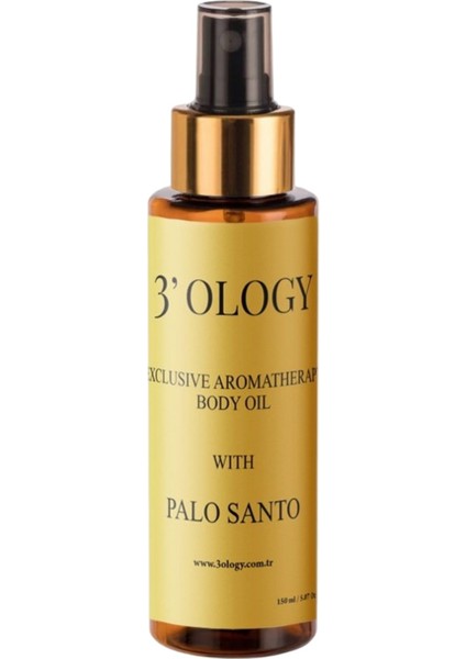 Aromaterapi Frekans Dengeleyici Vücut Yağı Palo Santo 150 ml