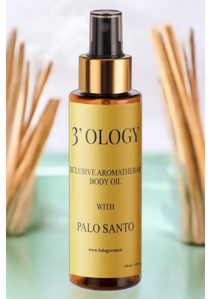 Aromaterapi Frekans Dengeleyici Vücut Yağı Palo Santo 150 ml