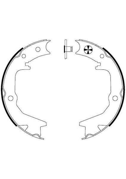 Mitsubishi Lancer El Fren Balatasi (2003-2008) 1.6 CM00280