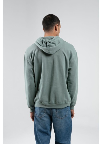 Yıkamalı/eskitme/soluk Efektli Regular/normal Kalıp Kapşonlu Kanguru Cepli Örme SWEATSHIRT-8851 indirimleri