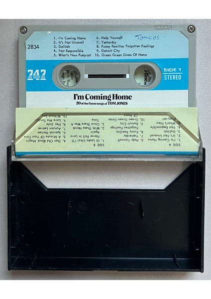 Tom Jones - 20 Of The Finest Songs I'm Coming Home (Kaset) fiyatları