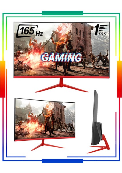 Panter X70 Ryzen 5 5600 16GB Ram 1 Tb M.2 Nvme SSD 8gb RTX4060 24" 165Hz Sıvı Soğutmalı Masaüstü Oyuncu Bilgisayarı