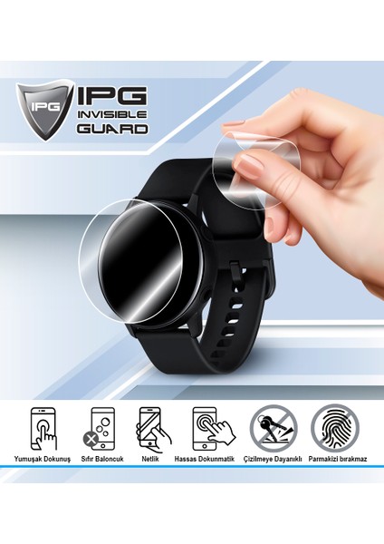 Wiky Watch 5 Plus Akıllı Çocuk Saati ile Uyumlu Ipg Hydrogel Ekran Koruyucu (2 Adet)