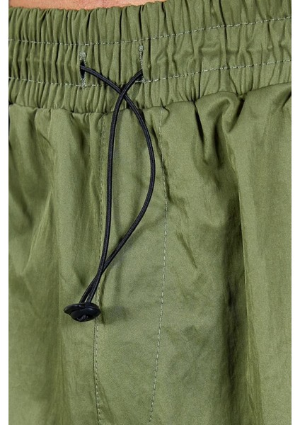 Haki Erkek Jogger Paraşüt Pantolon| MES616803-01