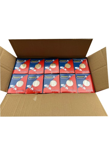 Jelatinli Kutulu Poşetli Ahşap Kürdan - 500 Adetlik 50 Paket