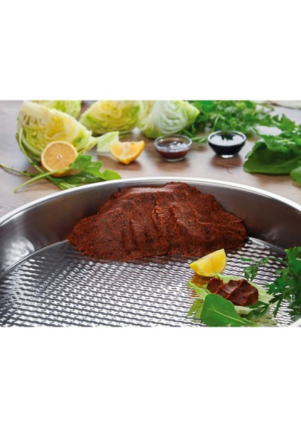 Paslanmaz Çelik Çiğ Köfte Tepsisi ,çiğ Köfte Leğeni, Çiğköfte Yoğurma Kabı, Çiğköfte Tepsisi Kalın ve Derin Çap 53 cm Derinlik 9 cm