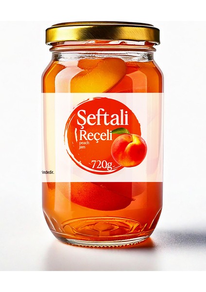 Şeftali Reçeli 720 gr