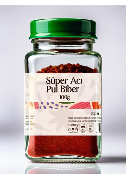 Süper Acı Pul Biber