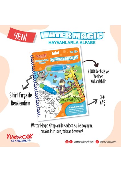 Yeni Water Magic - Hayvanlarla Alfabe