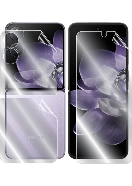 Xiaomi Mıx Flip Hydrogel Görünmez Ekran Koruyucu (Ön - Iç Ekran ve Arka) fiyatları