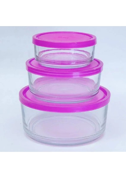 3'lü Cam Saklama Kabı fiyatları