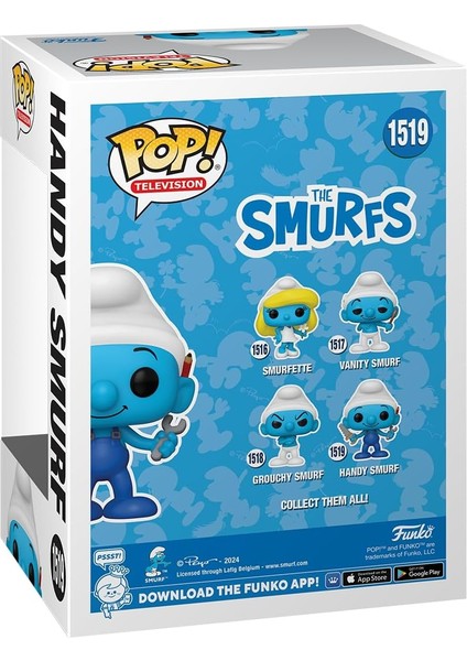 Pop Tv: Smurfs- Handy Smurf - Usta Şirin