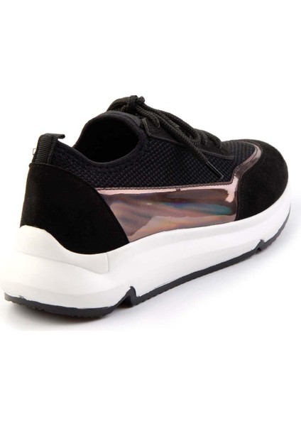Siyah Platin Ayna Kadın Sneaker K01228010339 fırsatları