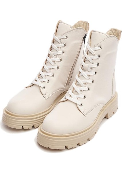 Deri Fermuarlı Kadın Bot fiyatları
