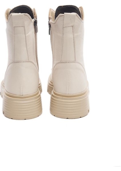 Deri Fermuarlı Kadın Bot fırsatları