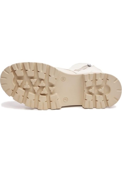 Deri Fermuarlı Kadın Bot indirimleri