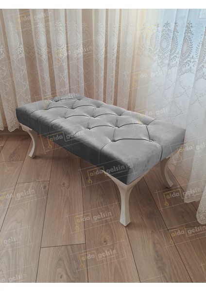 100 cm Kapitoneli Ayak Ucu Kapı Önü Antre Bench Puf