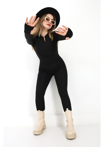 Kışlık Uzun Tayt Tulum /Polarlı / Wınter Long Tıghts Jumpsuıt Women modelleri