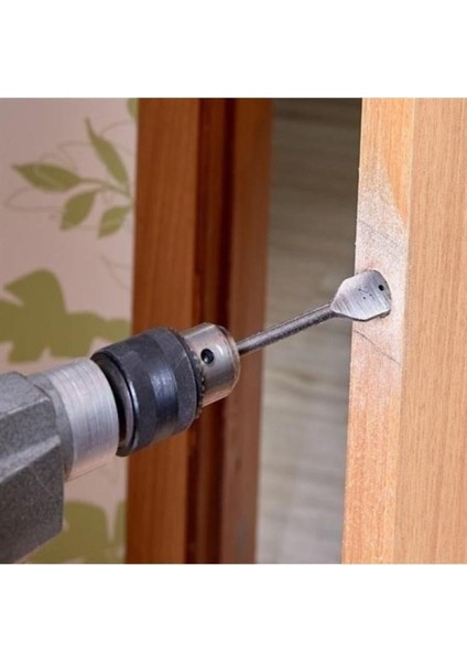 Ø20 mm Ahşap Yaprak Matkap Ucu Bits Saplı Ağaç Delme Ucu Boy 152 mm MAWB20