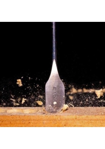 Ø20 mm Ahşap Yaprak Matkap Ucu Bits Saplı Ağaç Delme Ucu Boy 152 mm MAWB20